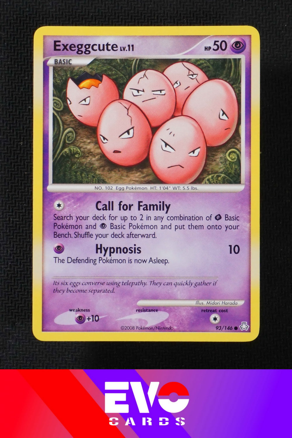 Exeggcute 93/146 Legends Awakened - Near Mint