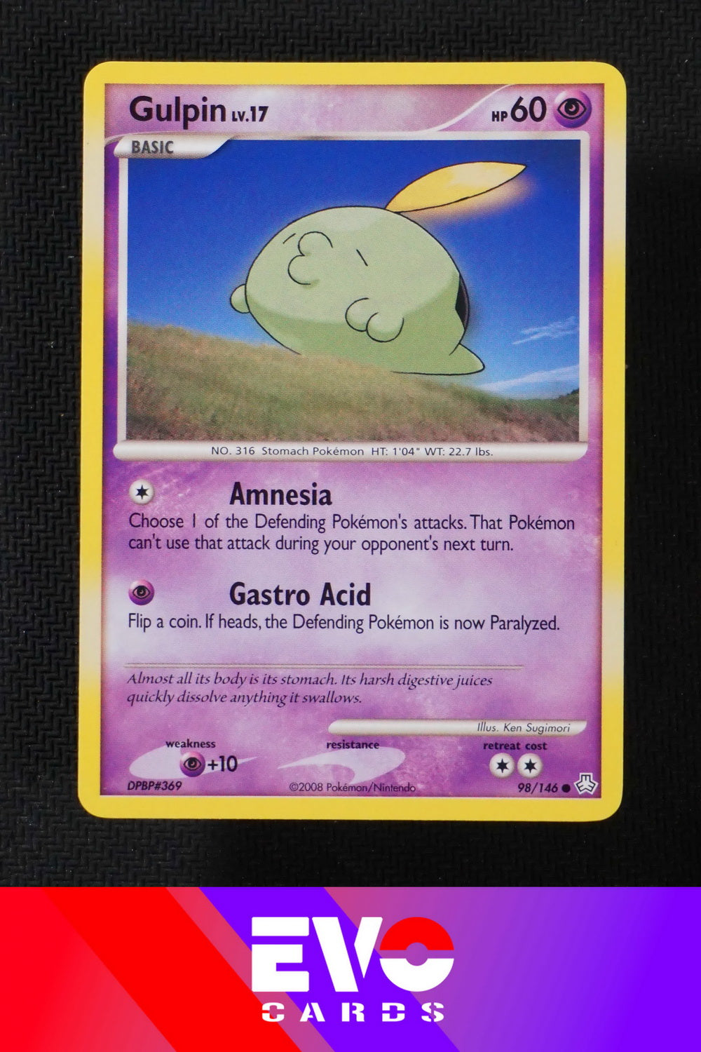 Gulpin 98/146 Legends Awakened - Near Mint