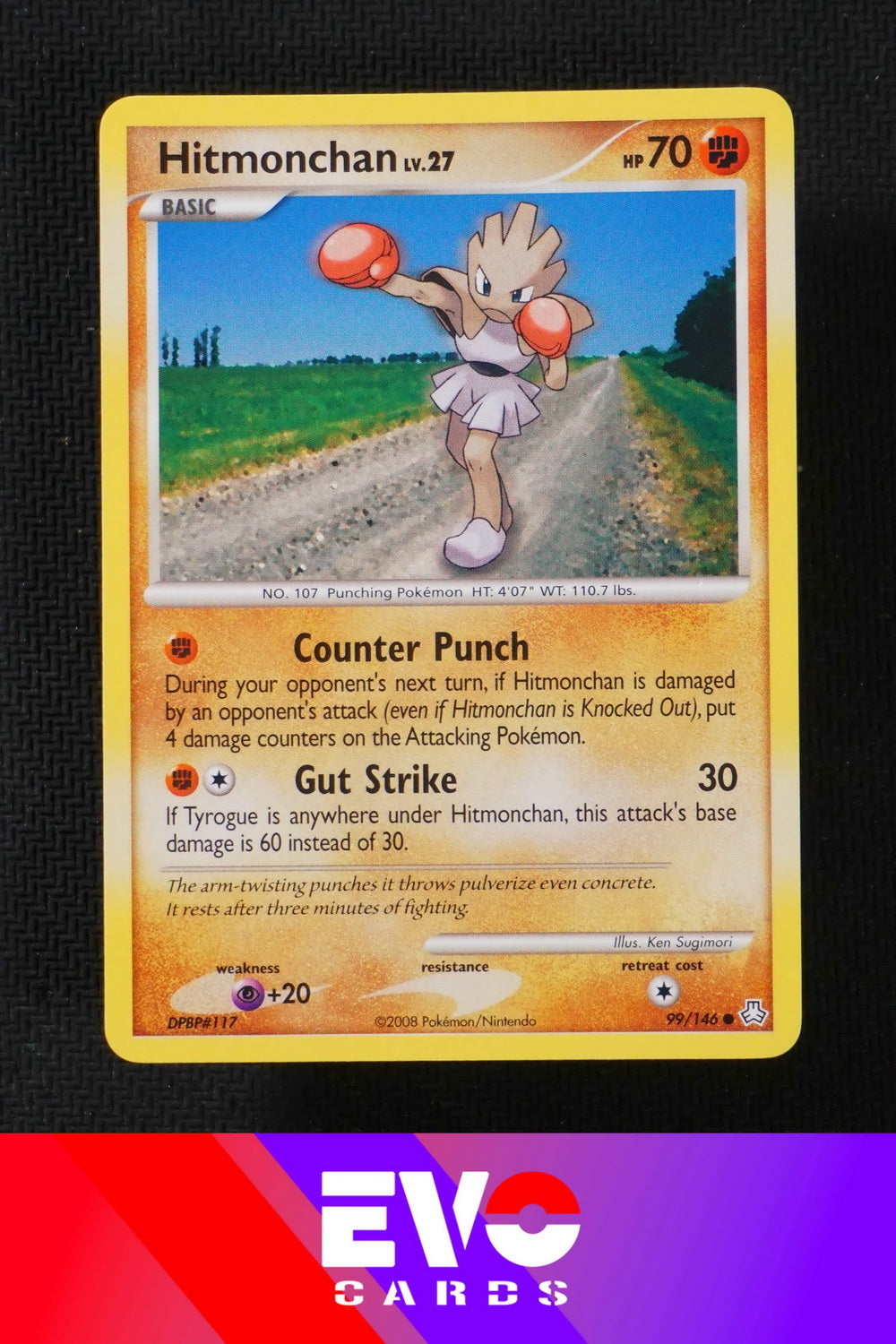 Hitmonchan 99/146 Legends Awakened - Near Mint
