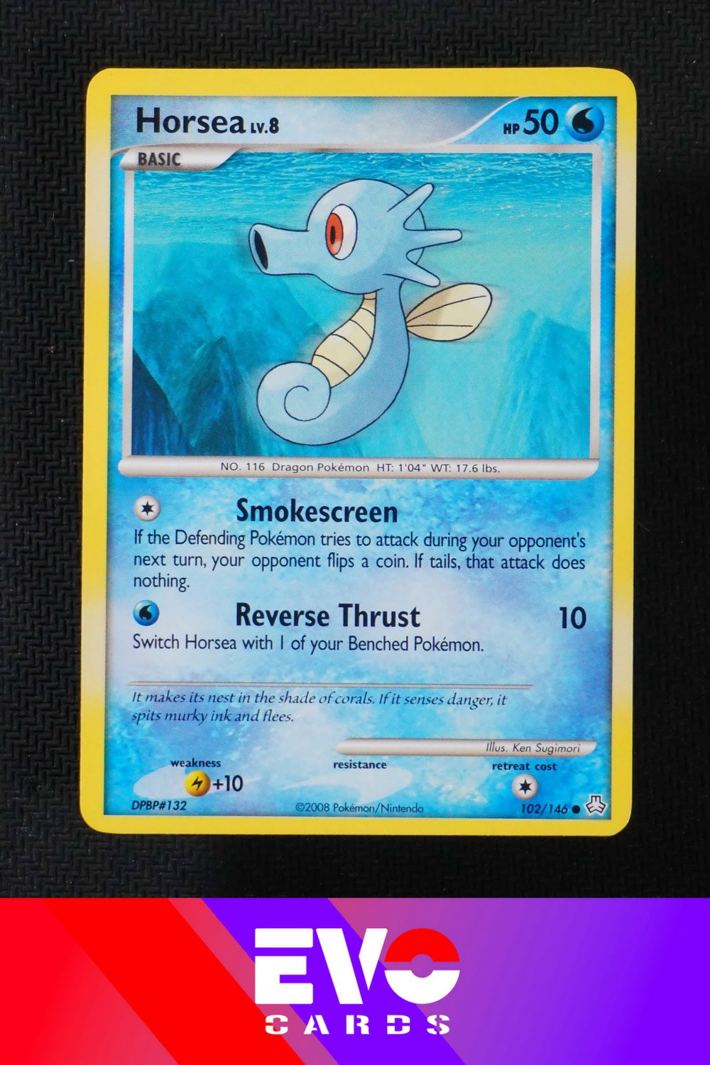 Horsea 102/146 Legends Awakened - Near Mint Horsea 102/146 Legends Awakened - Near Mint