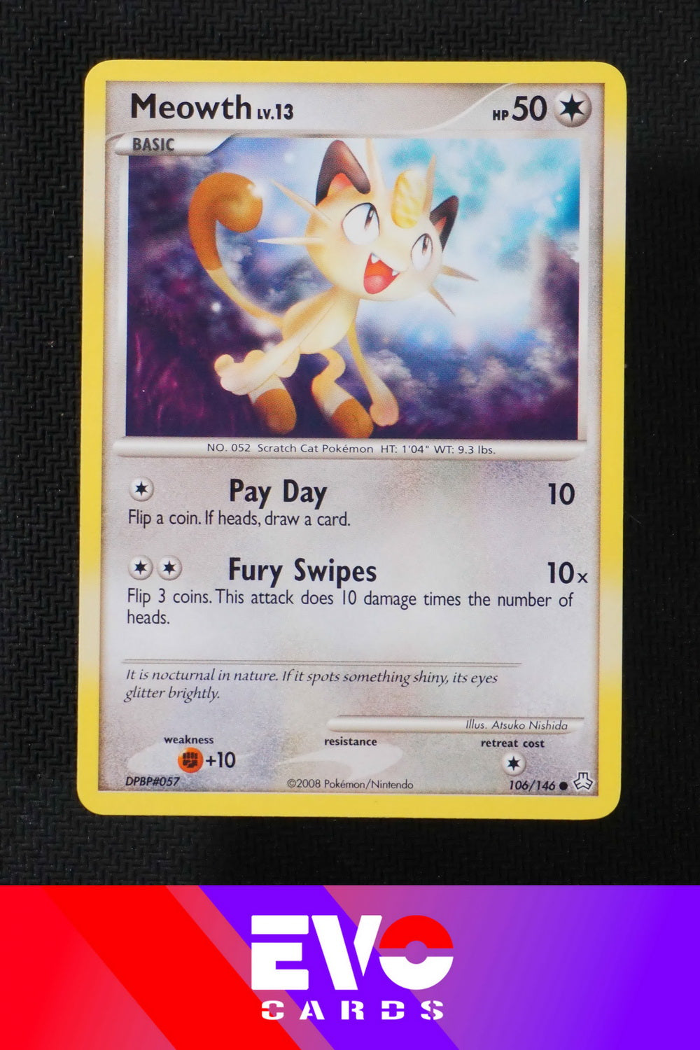Meowth 106/146 Legends Awakened - Near Mint