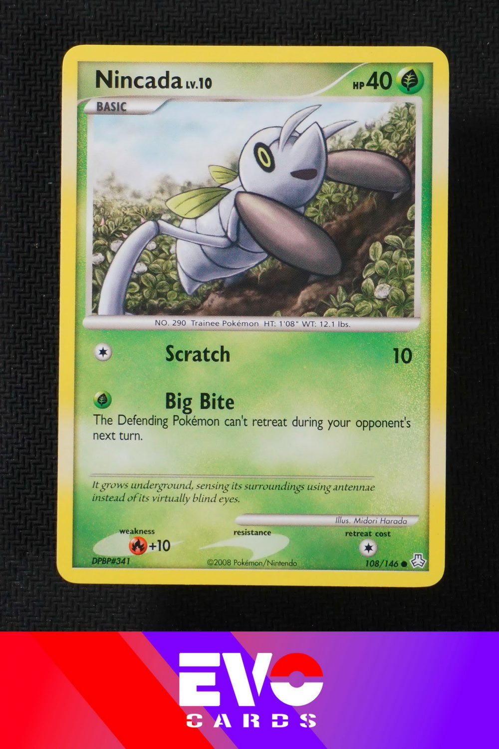 Nincada 108/146 Legends Awakened - Near Mint