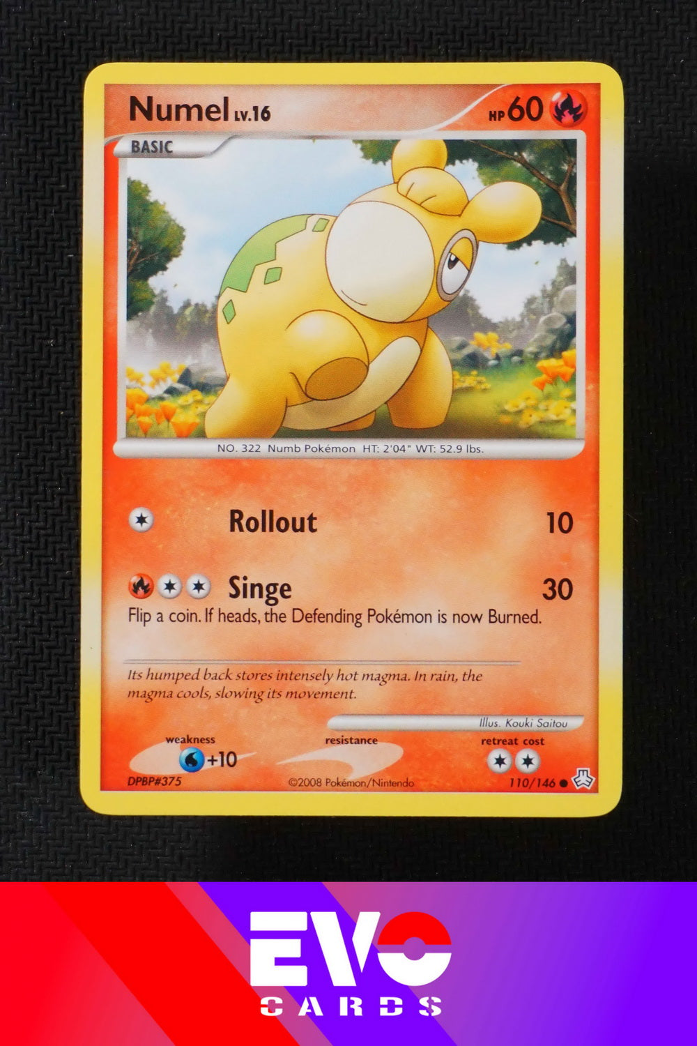 numel pokemon card Numel 110/146 Legends Awakened