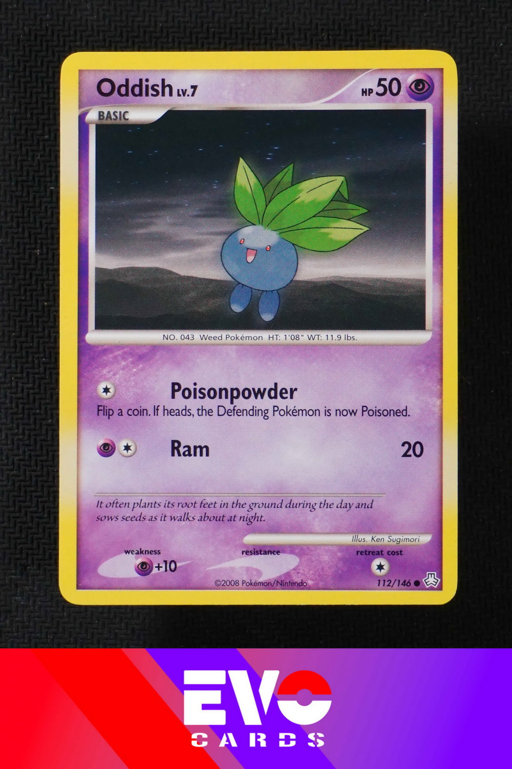 Oddish 112/146 Legends Awakened - Near Mint Oddish 112/146 Legends Awakened - Near Mint