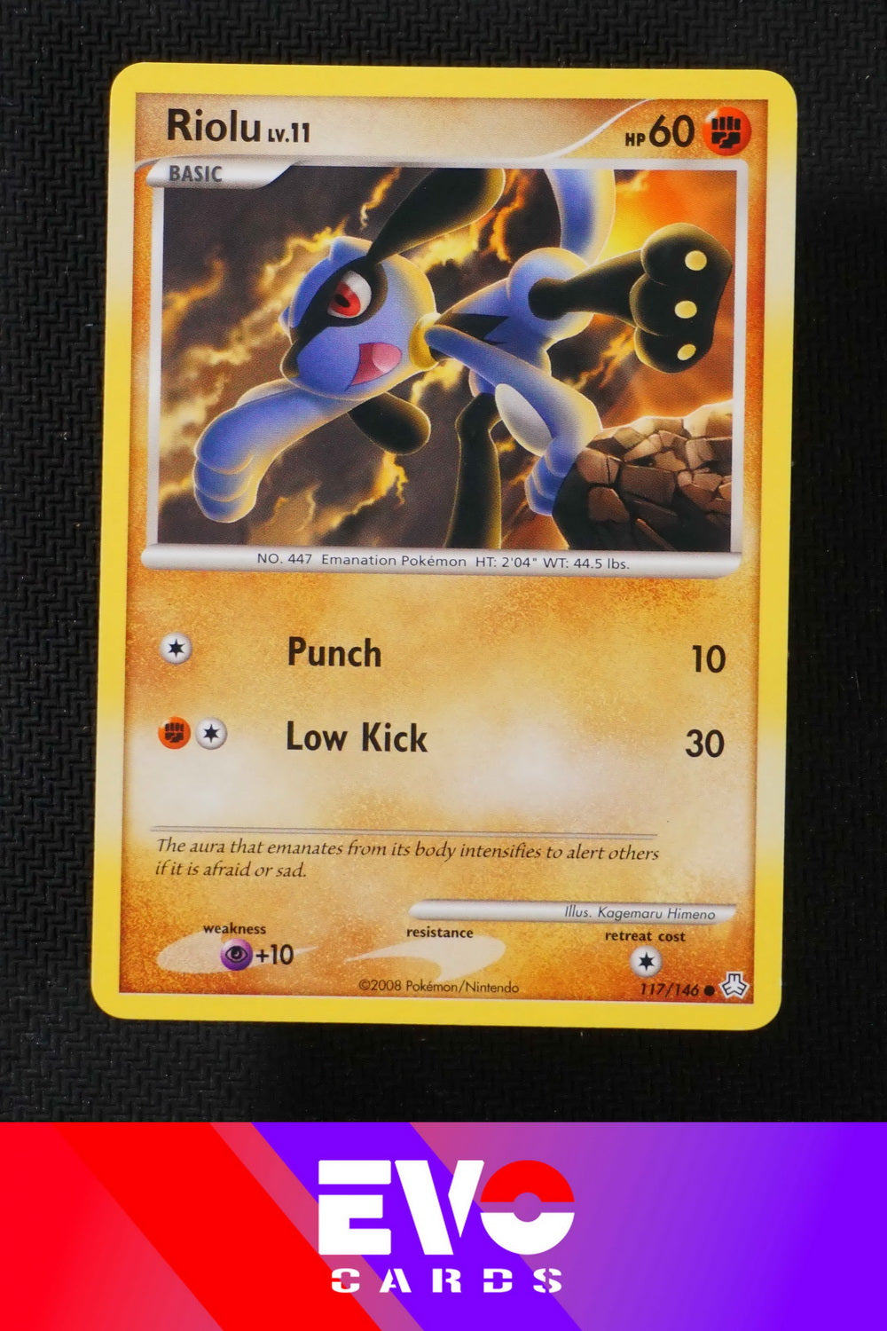 Riolu 117/146 Legends Awakened - Near Mint