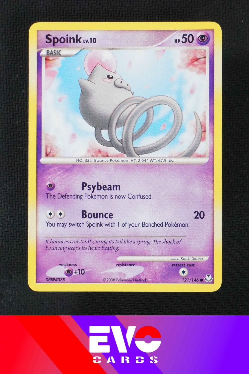 Spoink 121/146 Legends Awakened - Near Mint Spoink 121/146 Legends Awakened - Near Mint