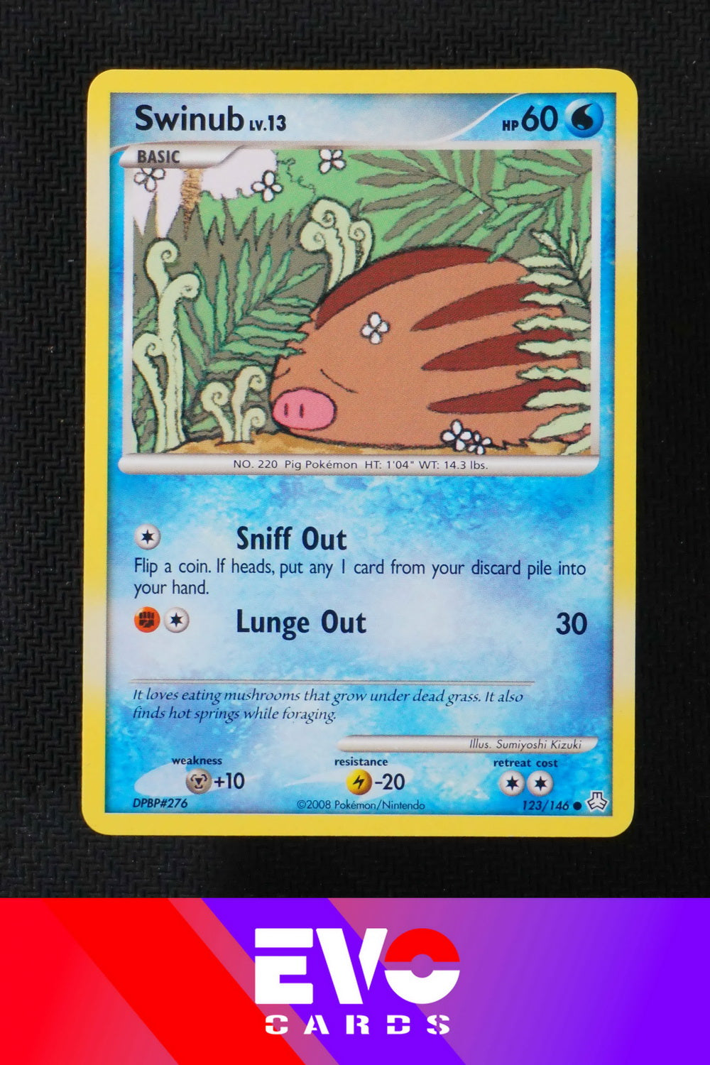 Swinub 123/146 Legends Awakened - Near Mint Swinub 123/146 Legends Awakened - Near Mint