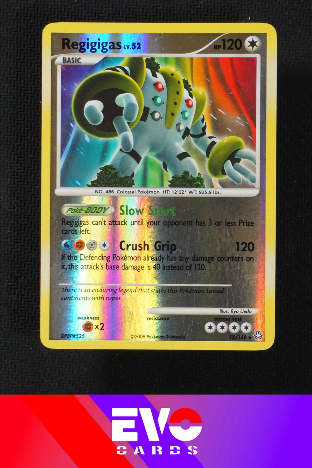 Regigigas 15/146 - Legends Awakened - Reverse Holo - Excellent Regigigas 15/146 - Legends Awakened - Reverse Holo - Excellent