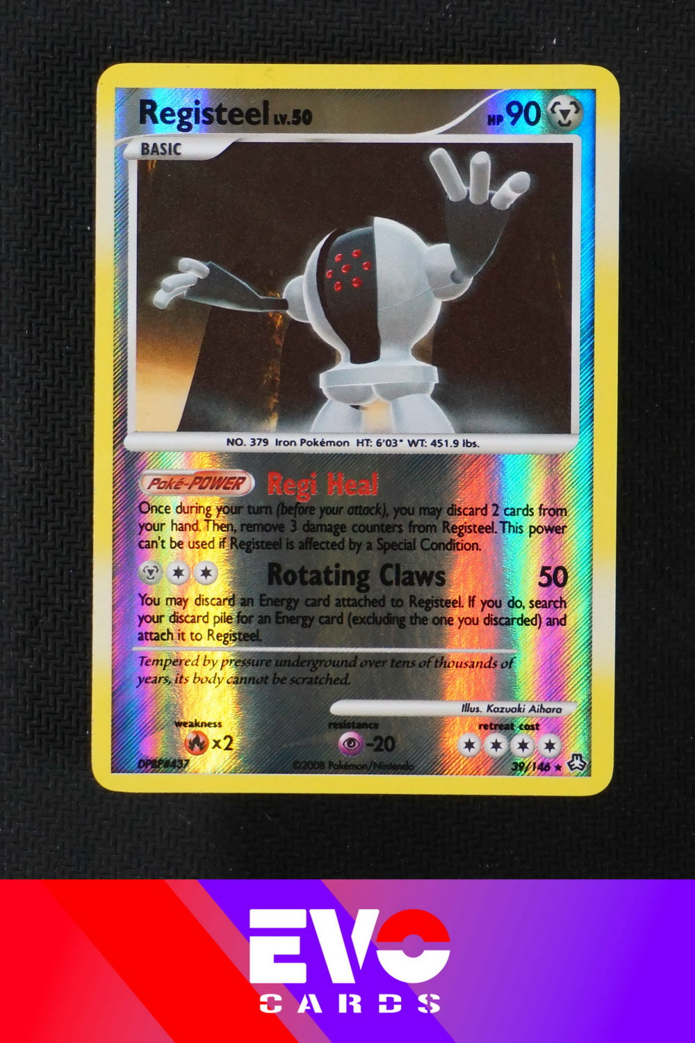 Registeel 39/146 - Legends Awakened - Reverse Holo - Excellent Registeel 39/146 - Legends Awakened - Reverse Holo - Excellent