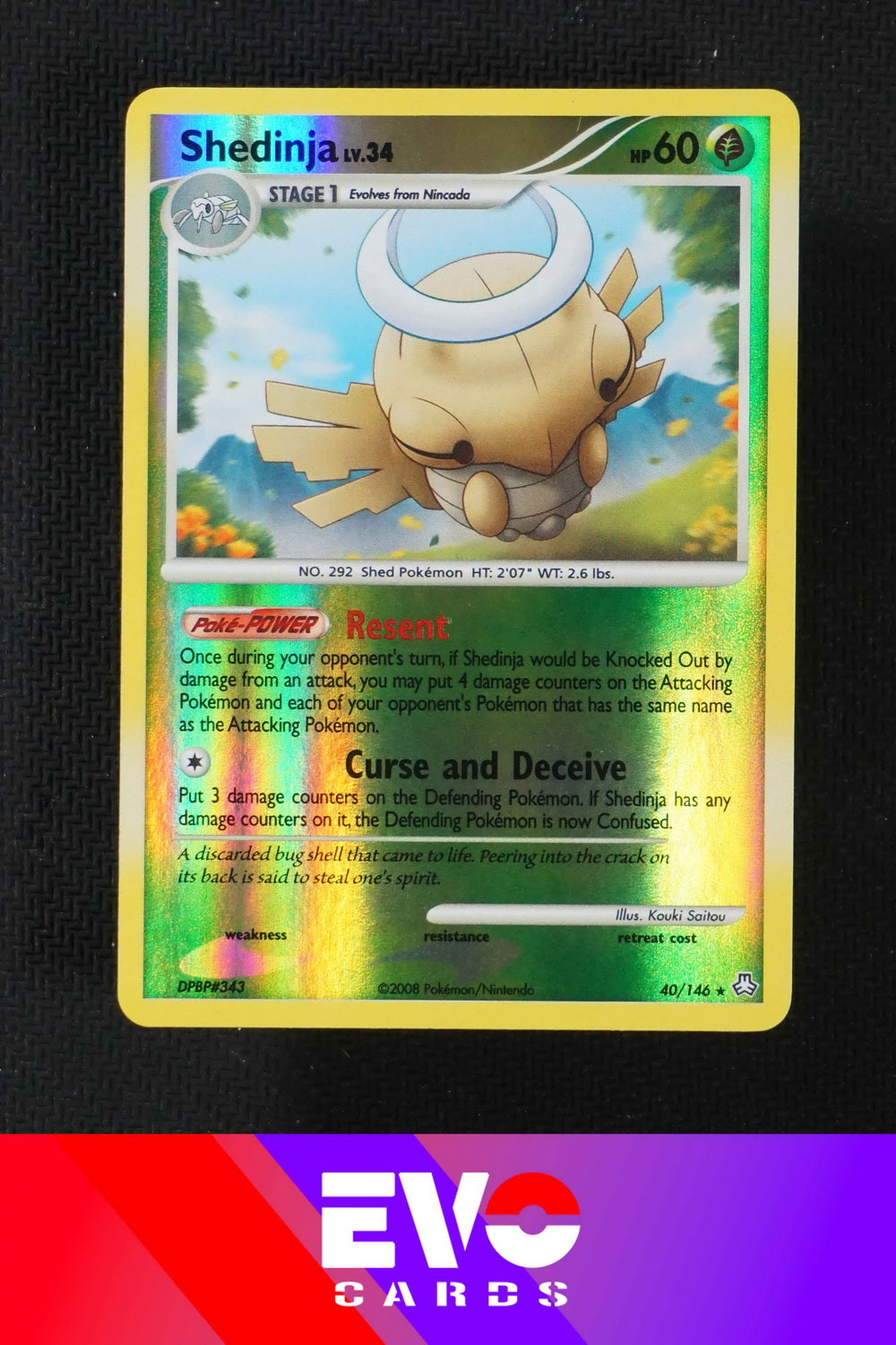 Shedninja 40/146 - Legends Awakened - Reverse Holo - Excellent