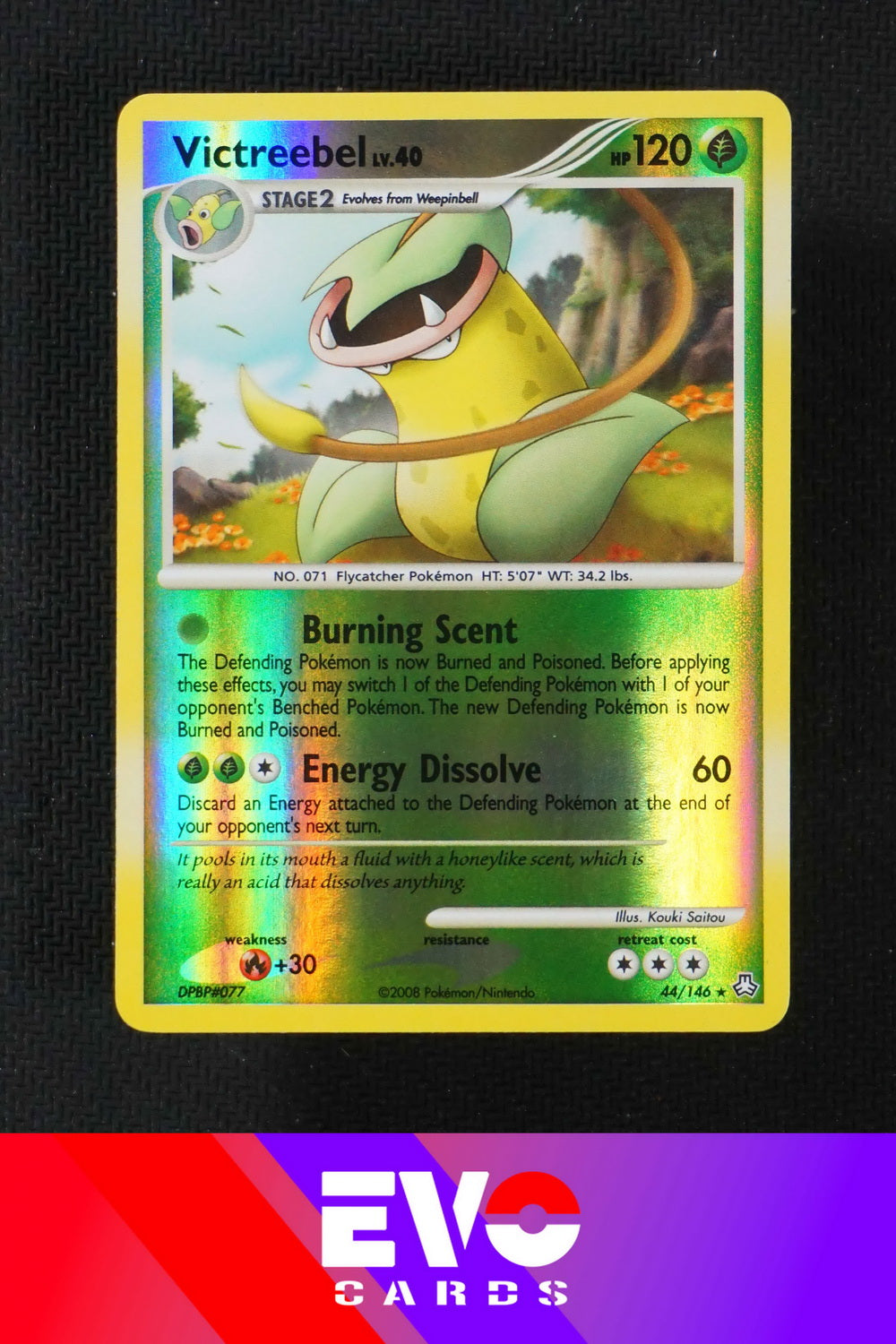Victreebel 44/146 - Legends Awakened - Reverse Holo - Excellent
