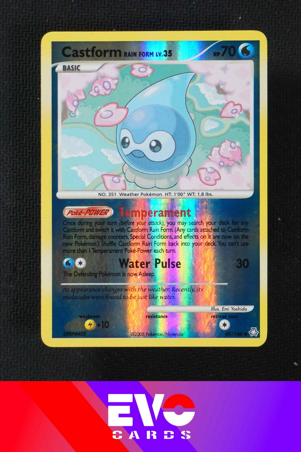 Castform 49/146 - Legends Awakened - Reverse Holo - Excellent