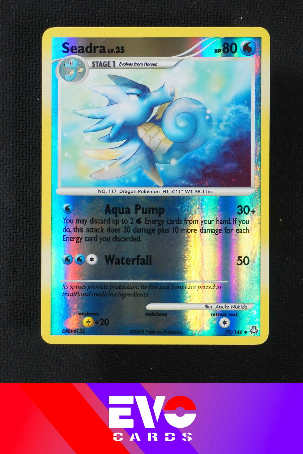 Seadra 70/146 - Legends Awakened - Reverse Holo - Excellent