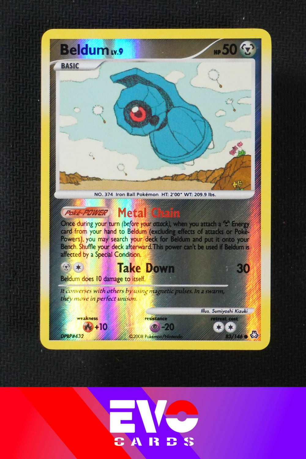 Beldum 84/146 - Legends Awakened - Reverse Holo - Near Mint