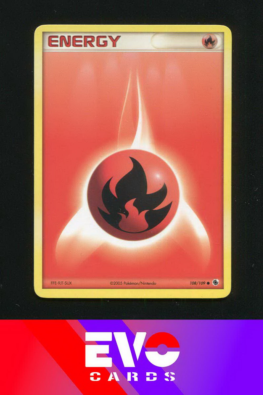 Fire Energy 108/109 - ex Ruby & Sapphire - Excellent