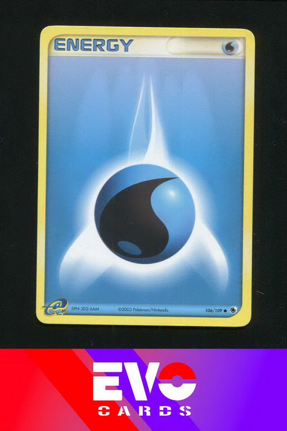 Water Energy 106/109 - ex Ruby & Sapphire - E - Excellent