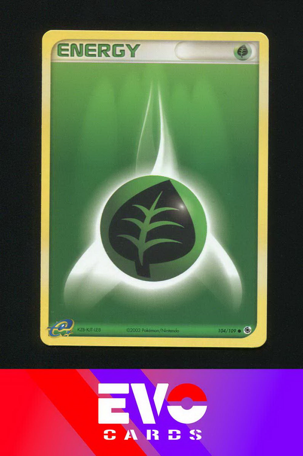 Grass Energy 104/109 - ex Ruby & Sapphire - E - Excellent