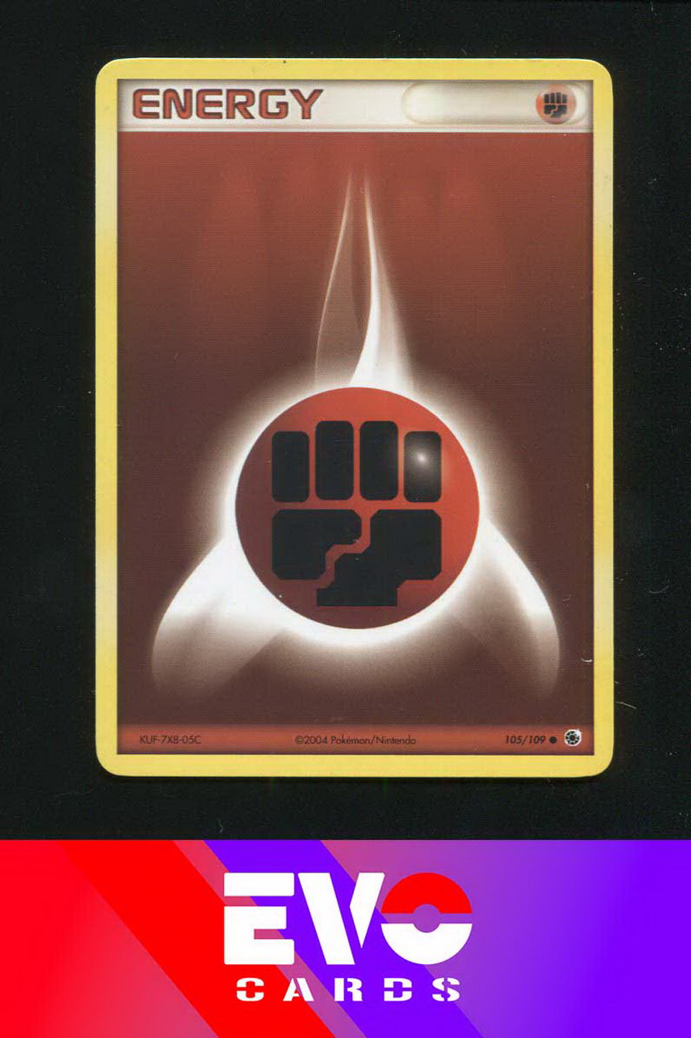 Fighting Energy 105/109 - ex Ruby & Sapphire - Excellent