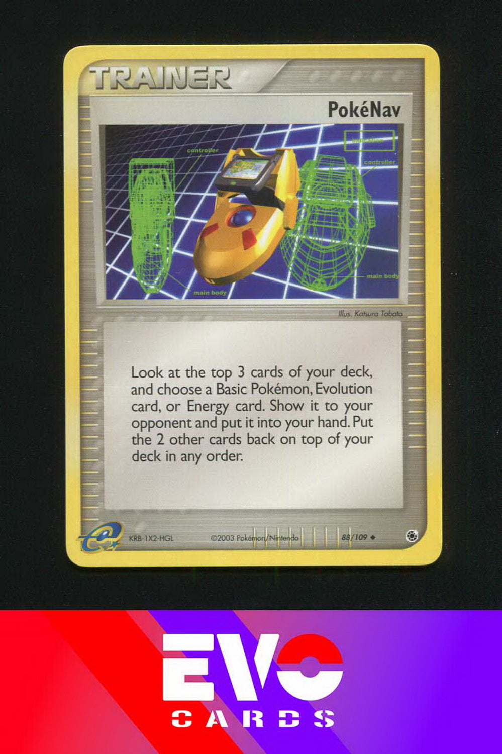 PokeNav 88/109 - ex Ruby & Sapphire - E - Near Mint