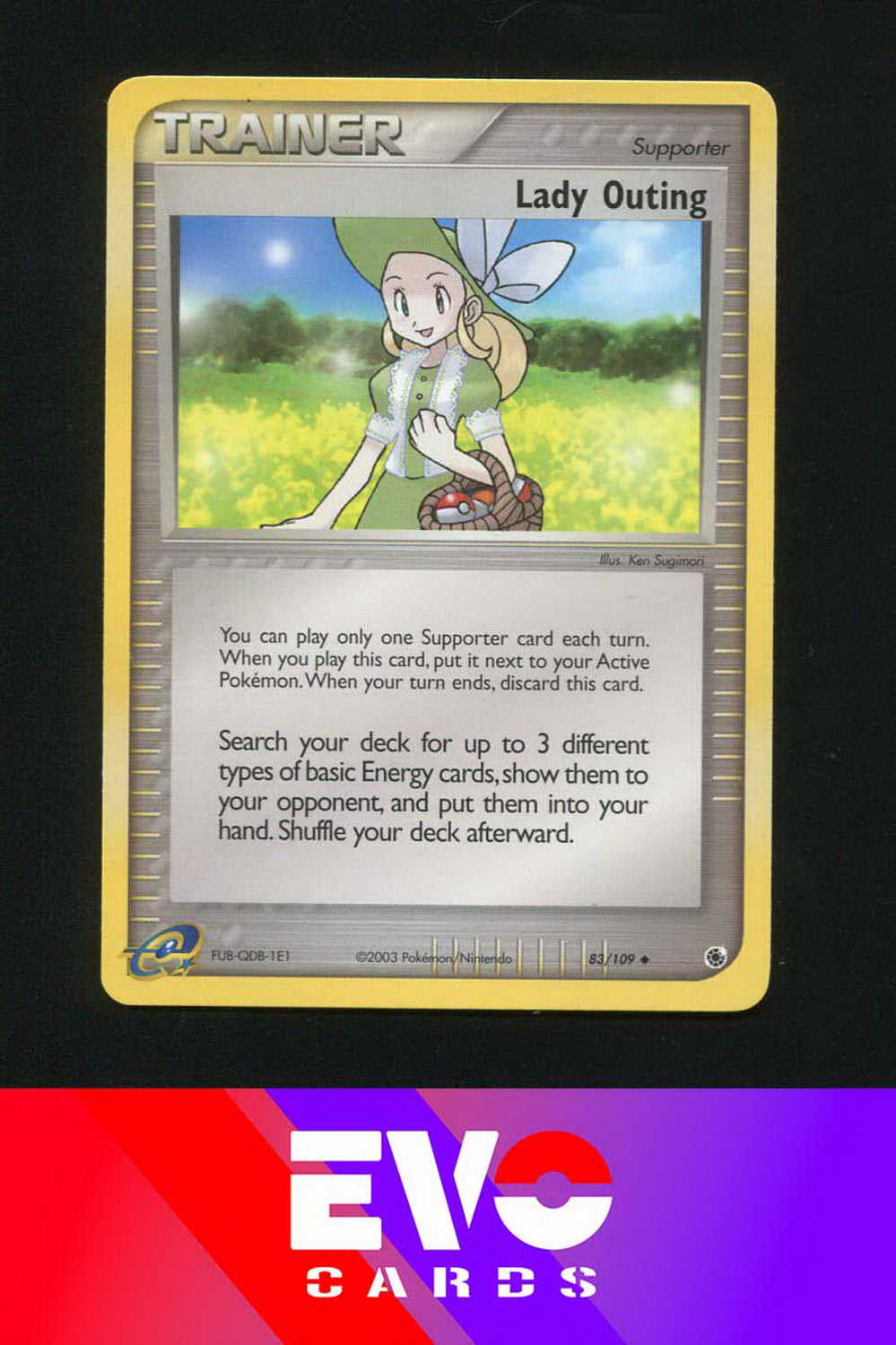 Lady Outing 83/109 - ex Ruby & Sapphire - E - Near Mint