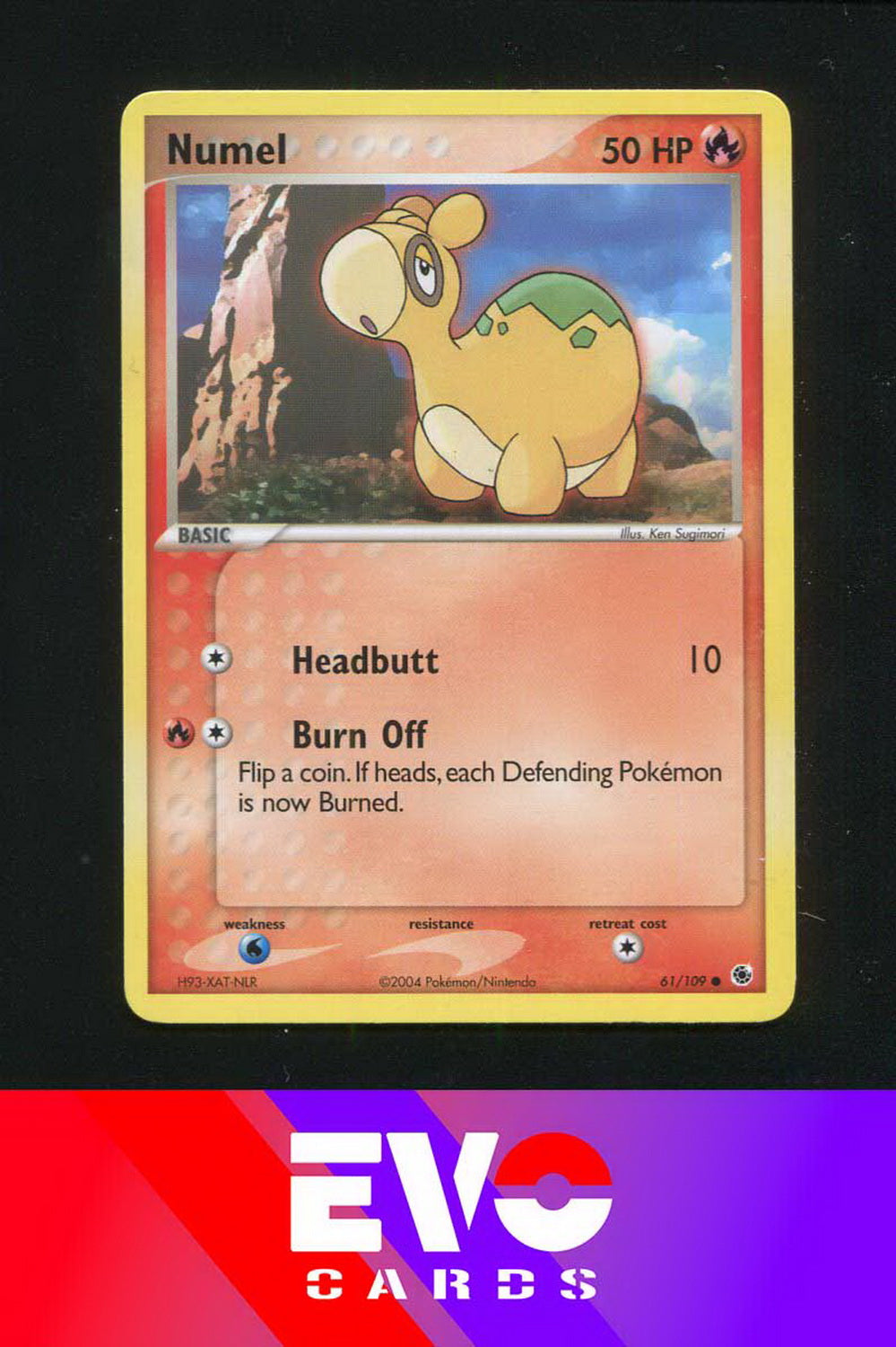 numel pokemon card value Numel 61/109 - ex Ruby & Sapphire