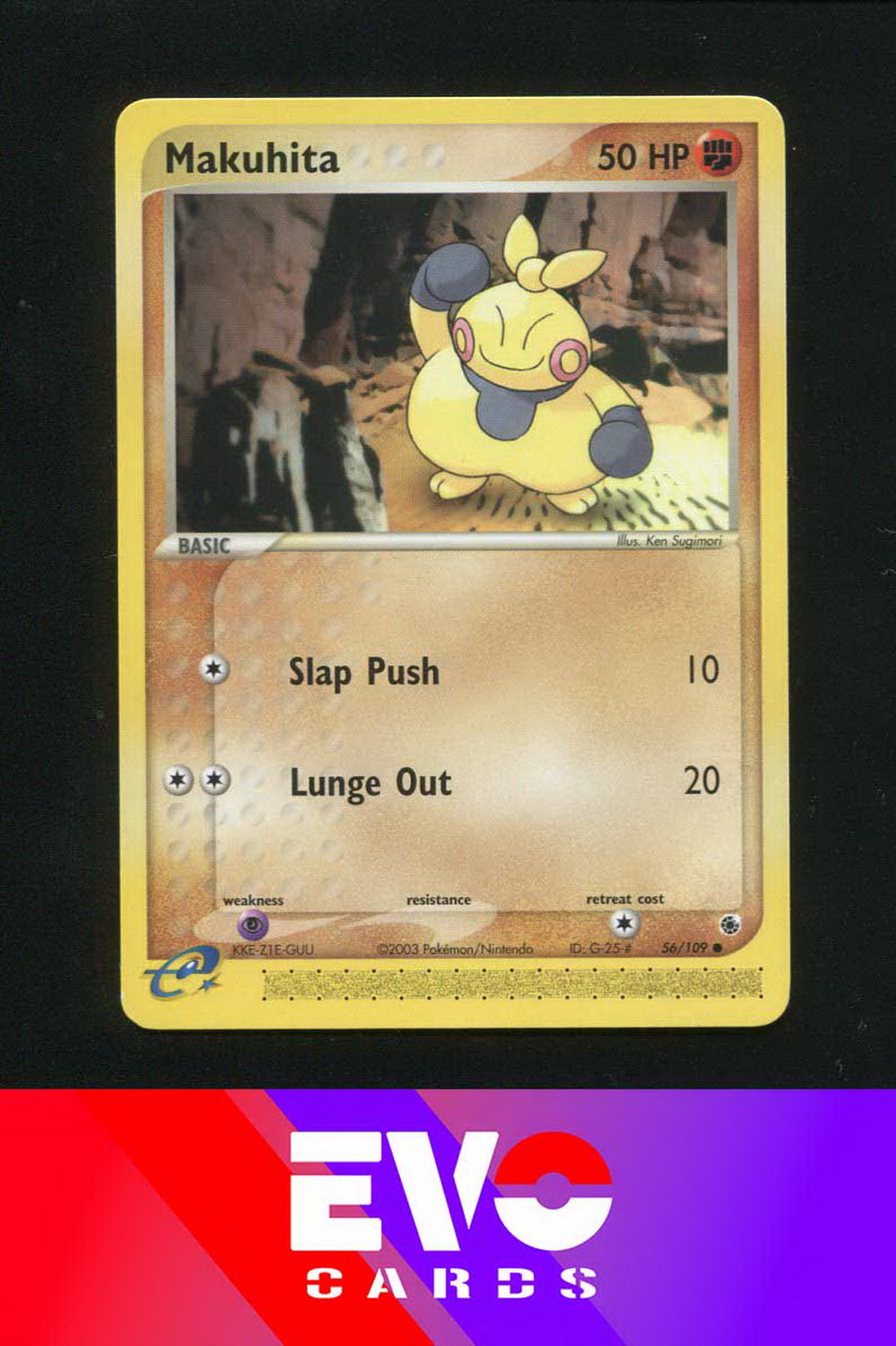 Makuhita 56/109 - ex Ruby & Sapphire - Near Mint