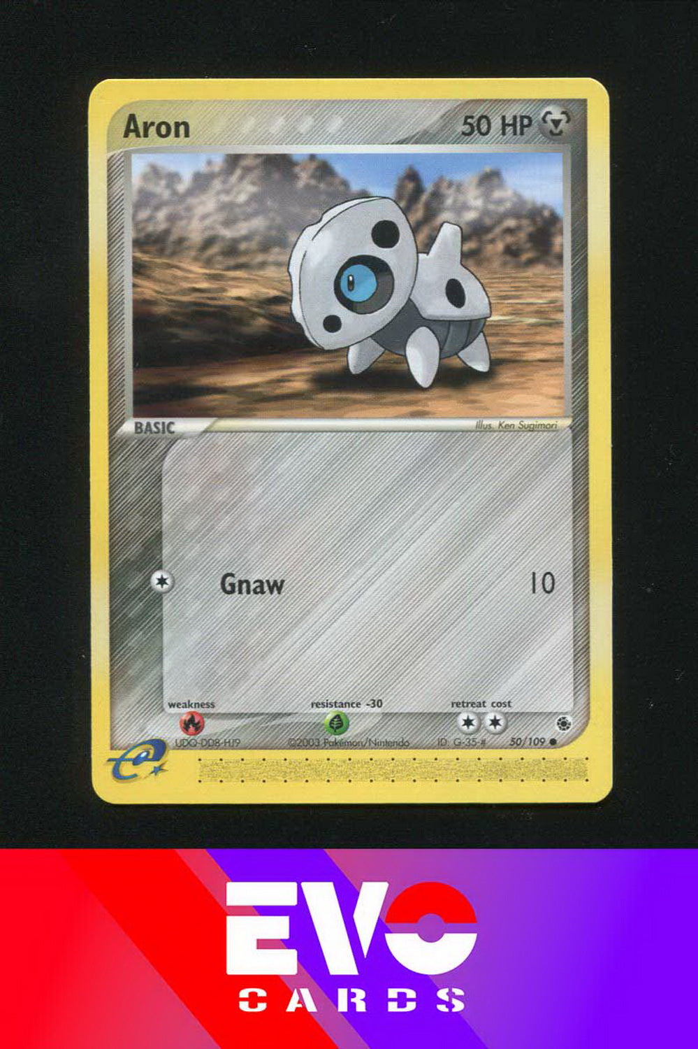 Aron 50/109 - ex Ruby & Sapphire - Near Mint Aron 50/109 - ex Ruby & Sapphire - Near Mint