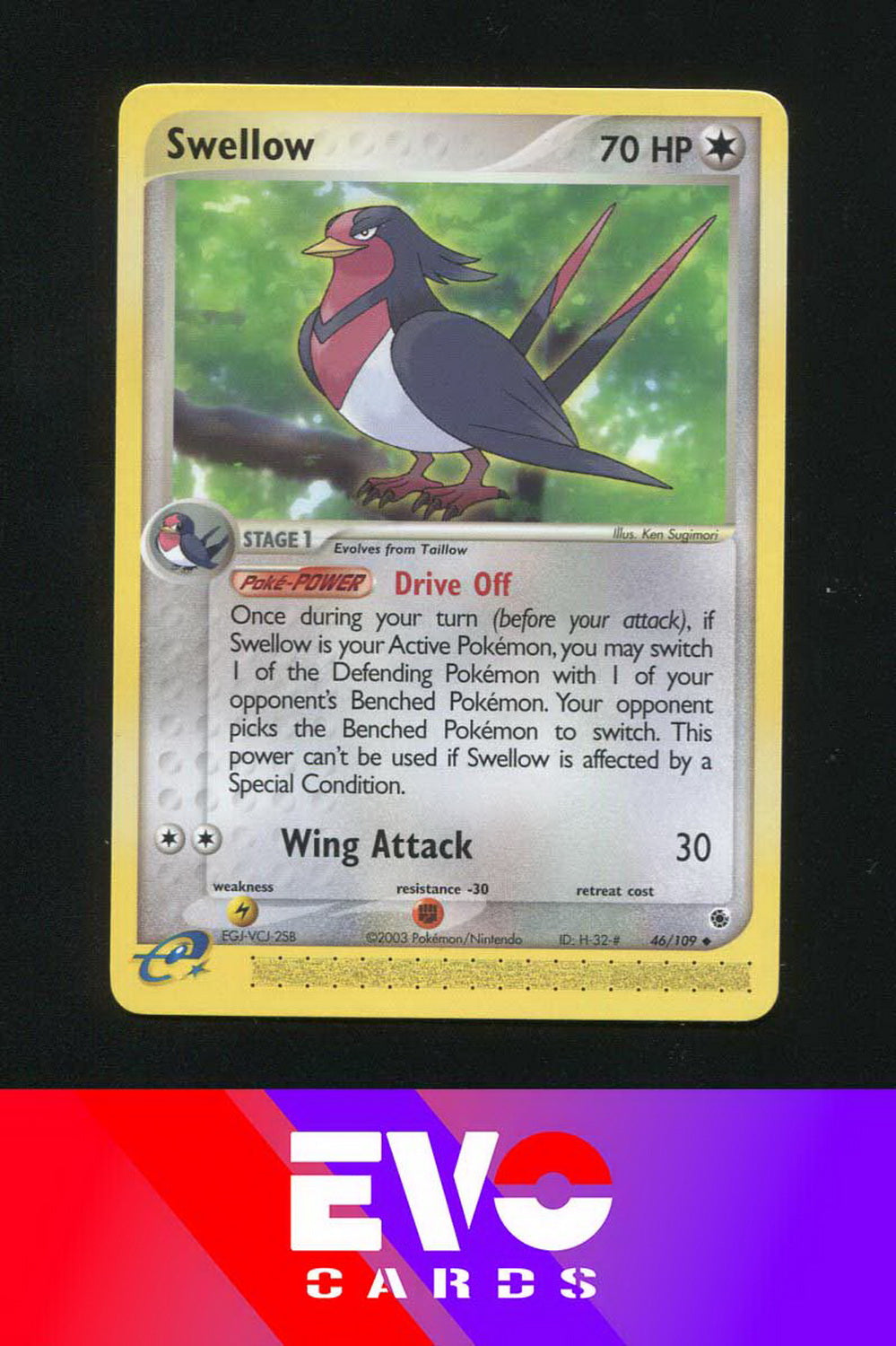 Swellow 46/109 - ex Ruby & Sapphire - Near Mint