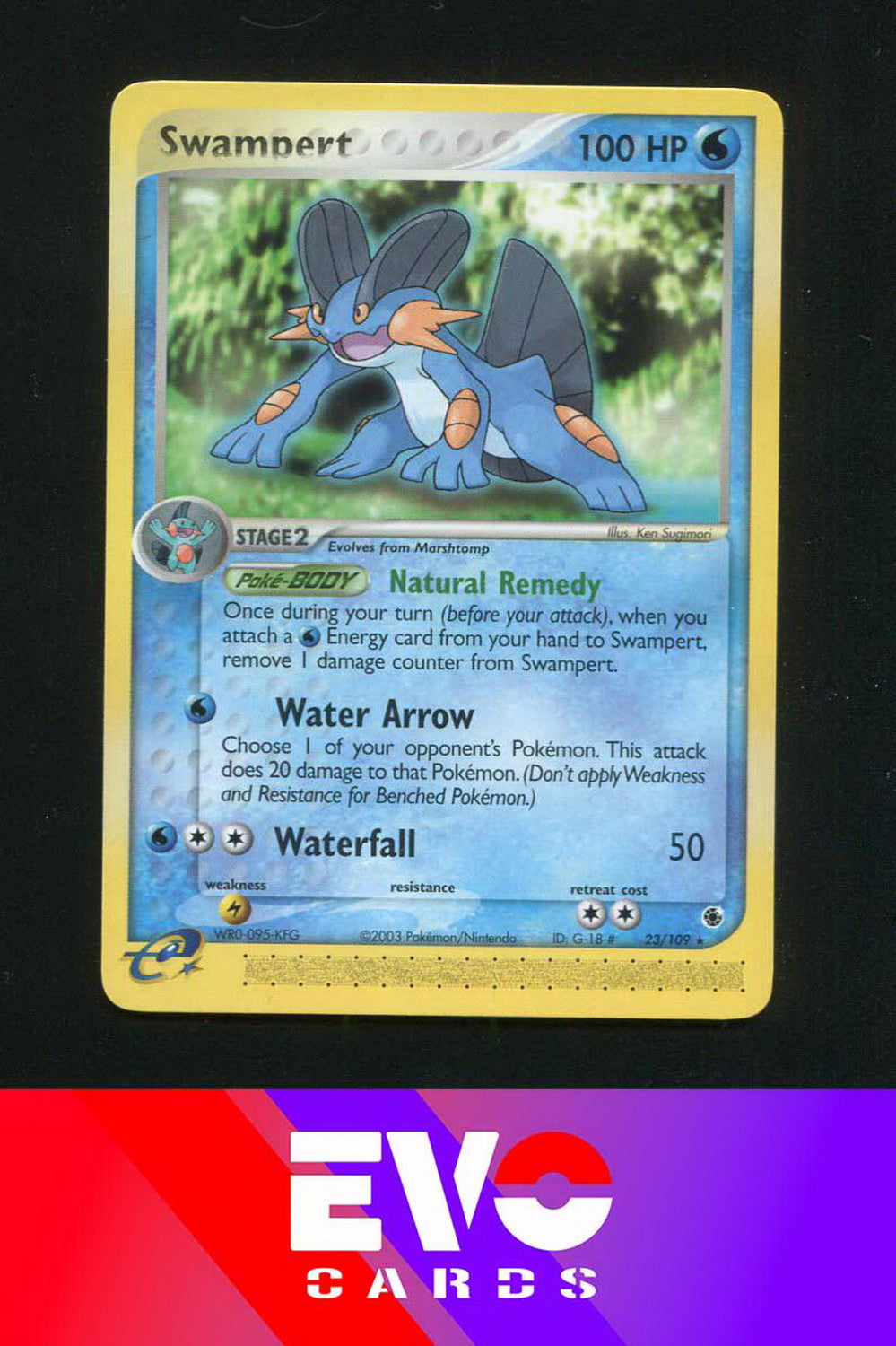 Swampert 23/109 - ex Ruby & Sapphire - Near Mint