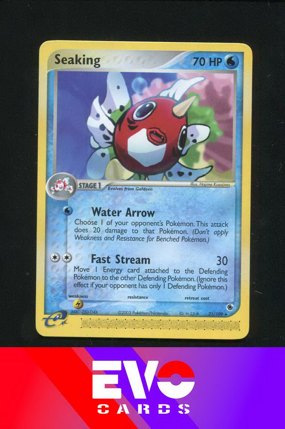 Seaking 21/109 - ex Ruby & Sapphire - Near Mint