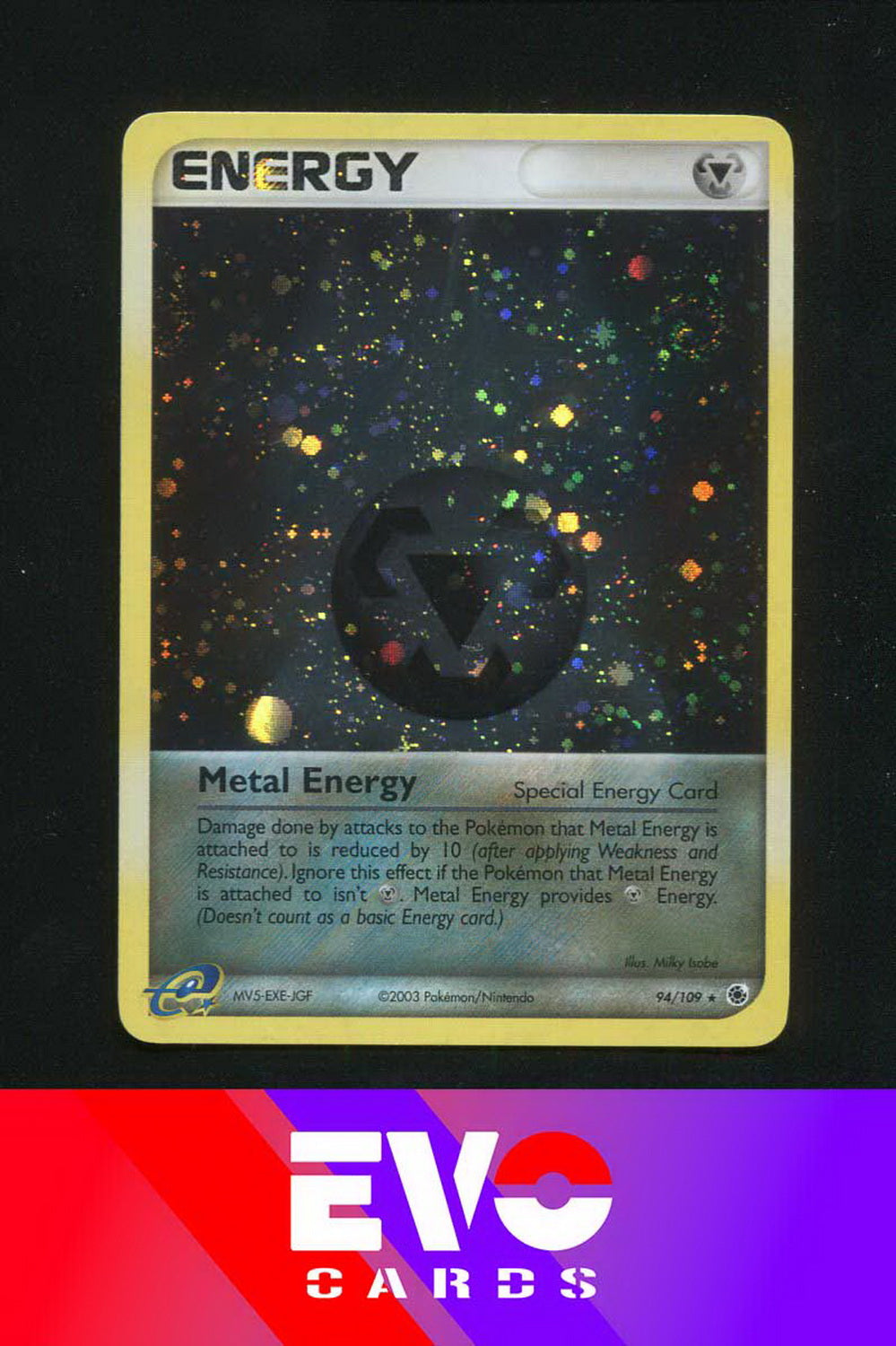 Metal Energy 94/109 - ex Ruby & Sapphire - Holo - Excellent