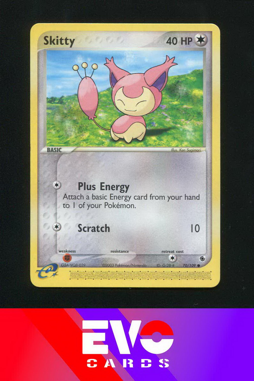 Skitty 70/109 - ex Ruby & Sapphire - Near Mint