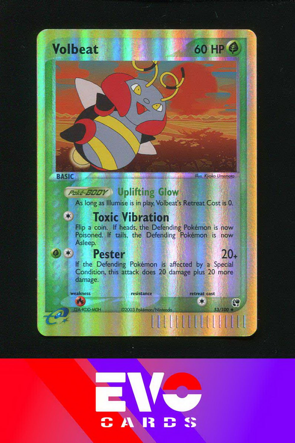 Volbeat 53/100 - ex Sandstorm - Reverse Holo - Excellent