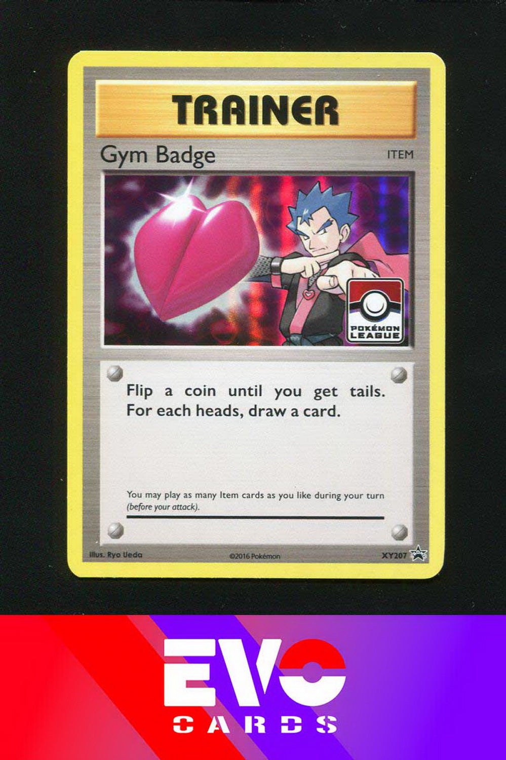 Gym Badge XY207 - League Promo - Near Mint