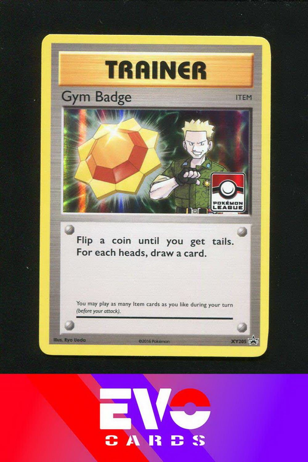 Gym Badge XY205 - League Promo - Near Mint