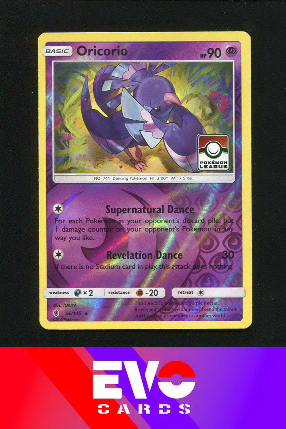 Oricorio 56/145 - League Promo - Near Mint