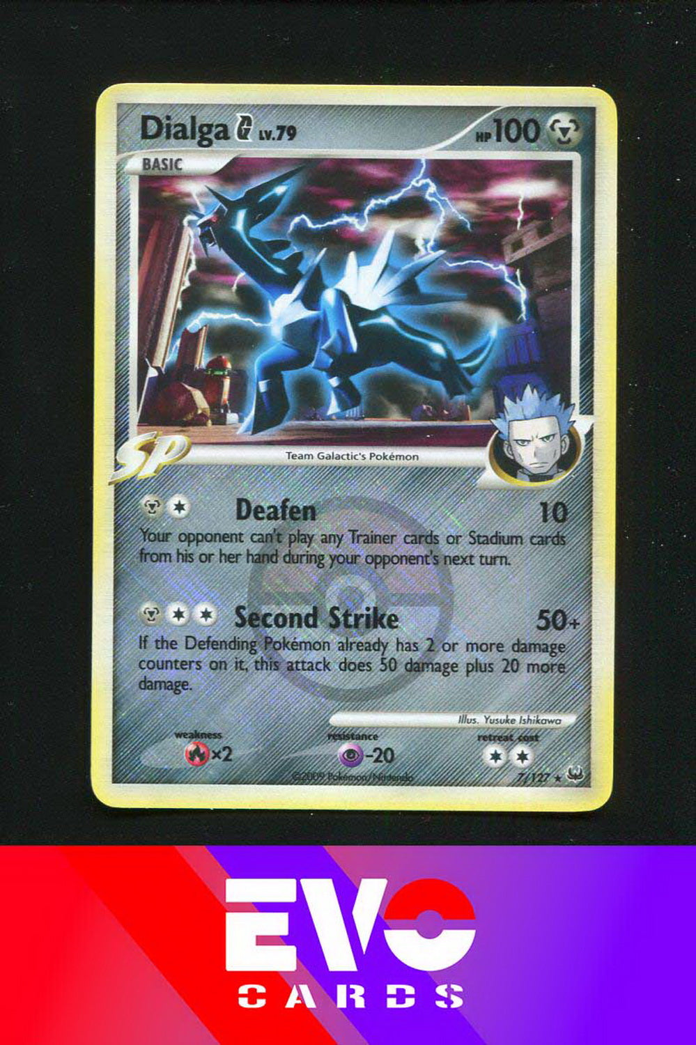 Dialga 7/127 - League Promo - Near Mint