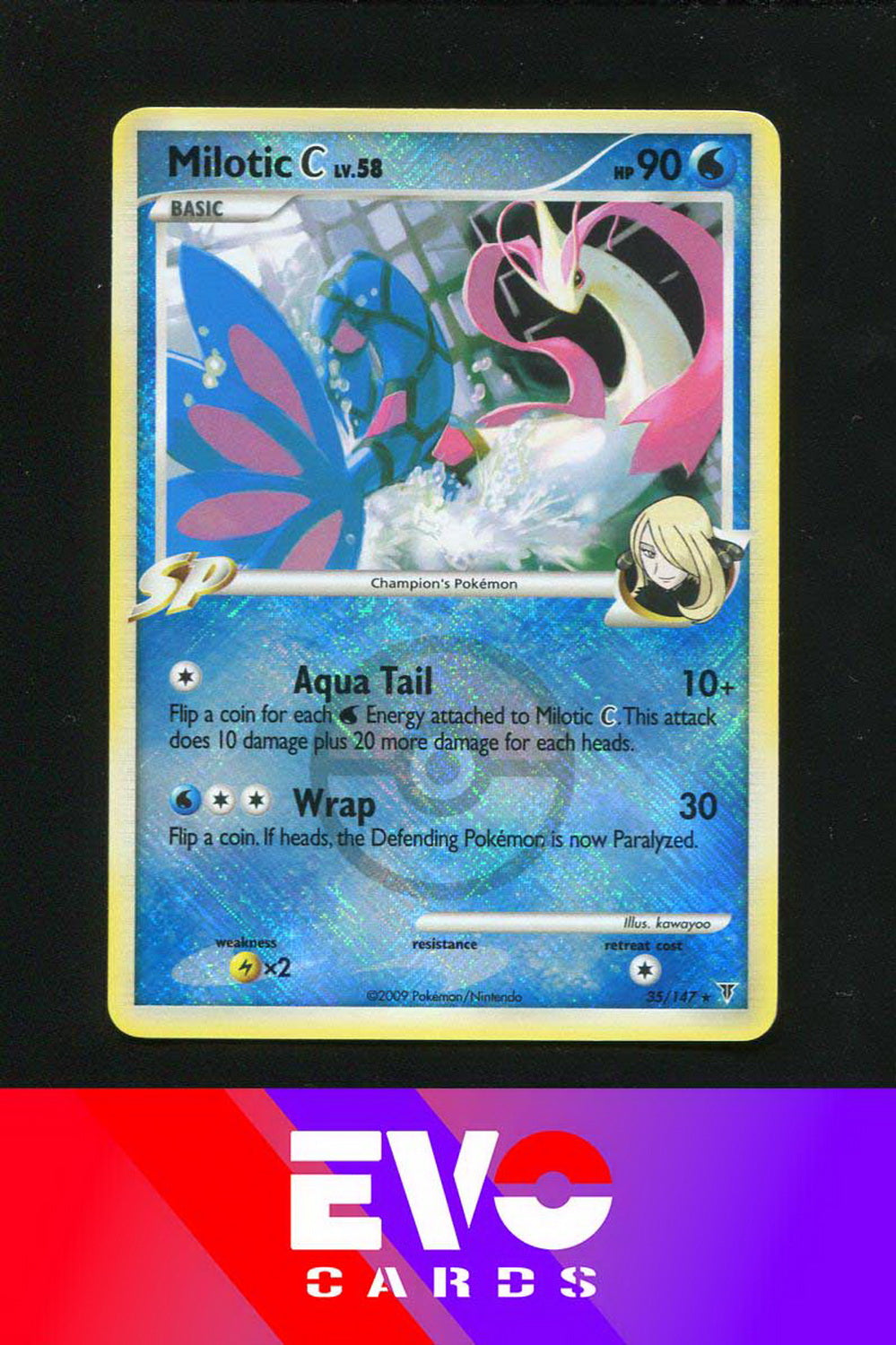 Milotic 35/147 - League Promo - Near Mint
