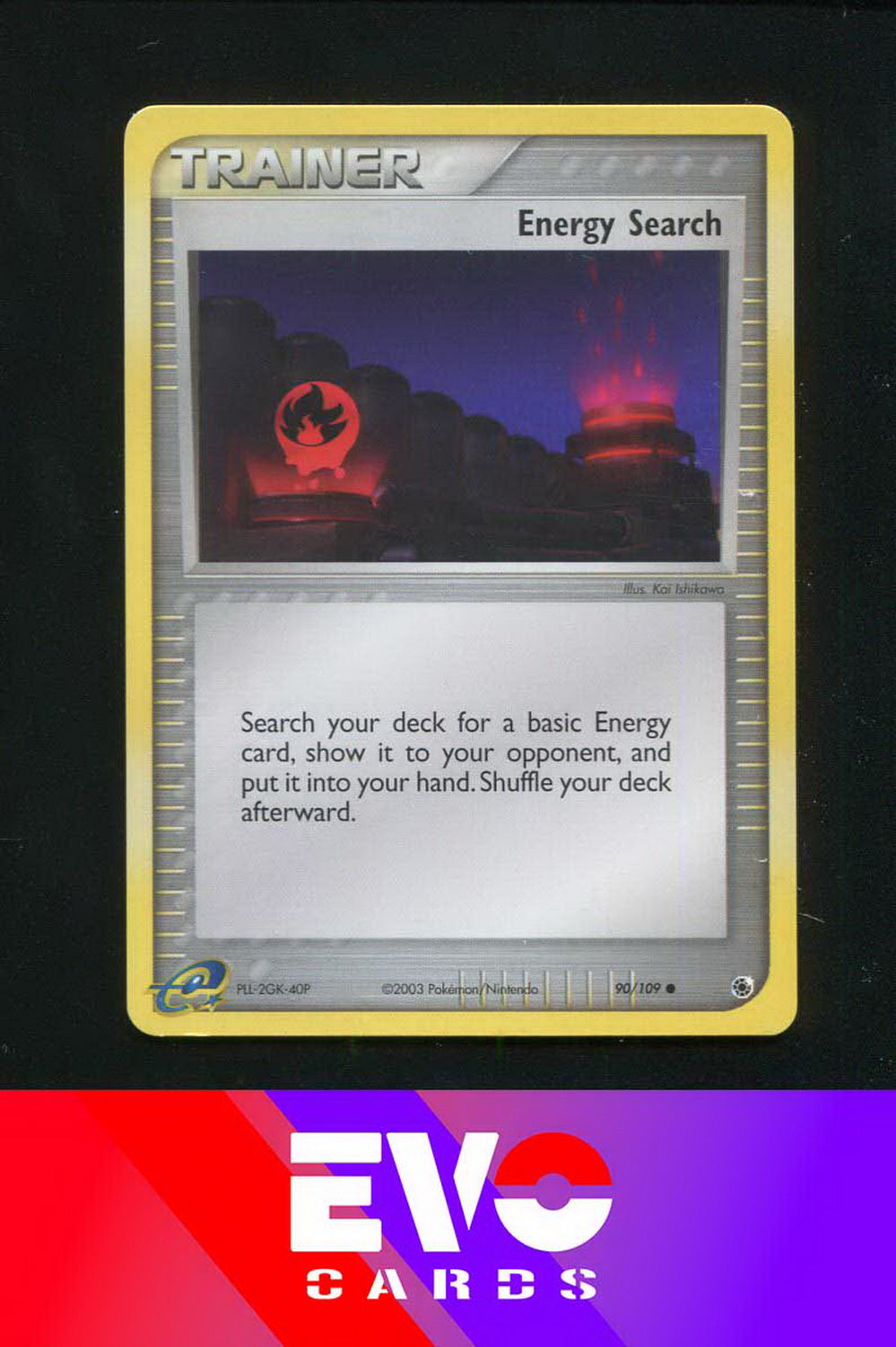 Energy Search (e) 90/109 - ex Ruby & Sapphire - Excellent