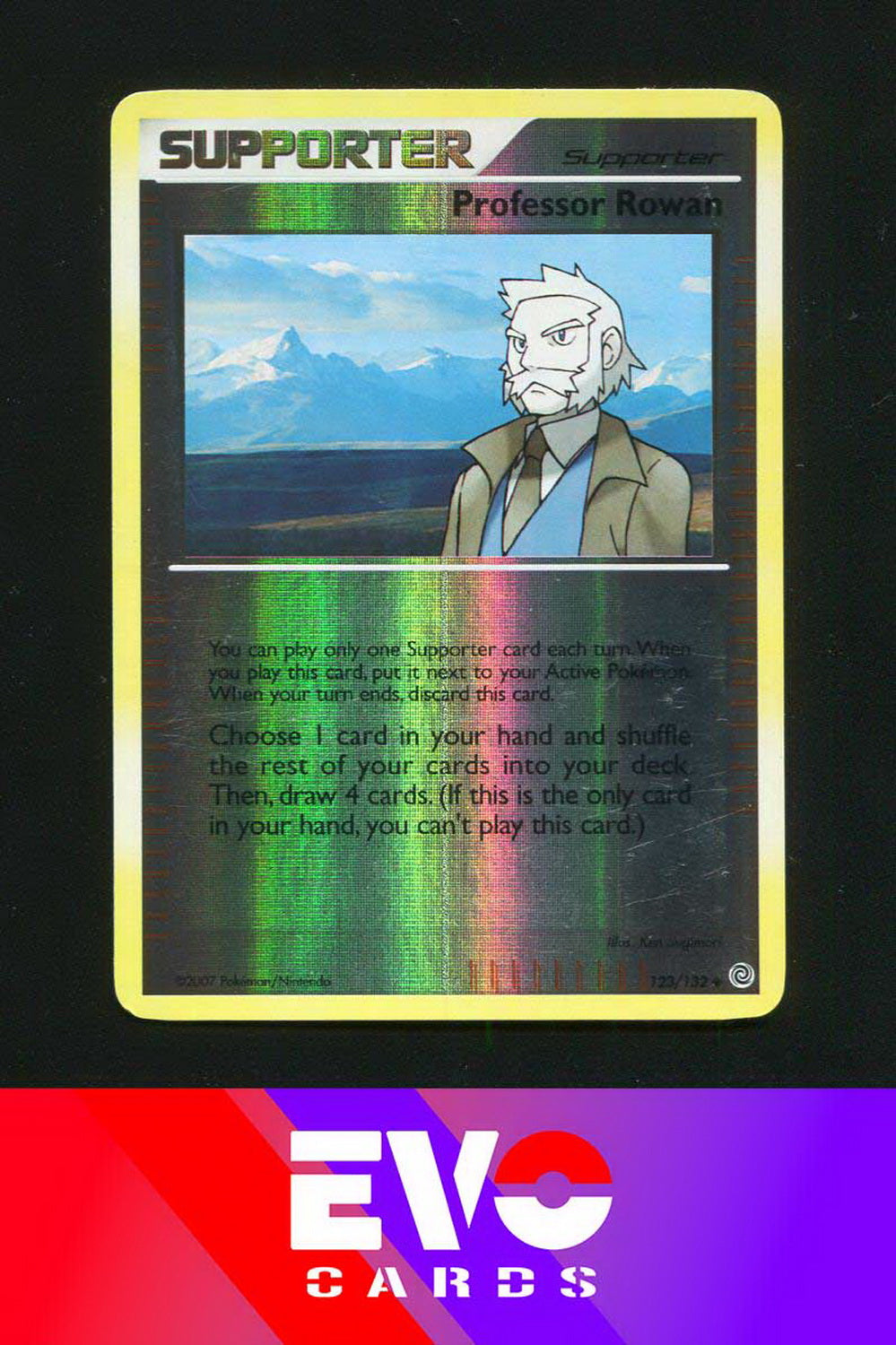 Professor Rowan 123/132 - Secret Wonders - Reverse Holo - Very Good