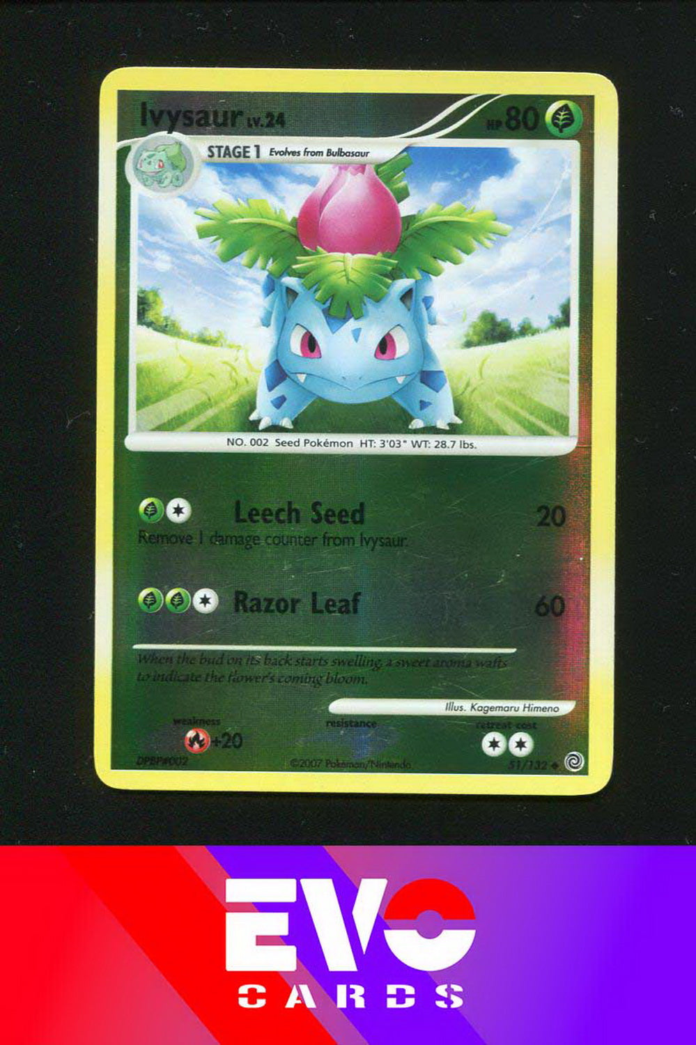 Ivysaur 51/132 - Secret Wonders - Reverse Holo - Very Good