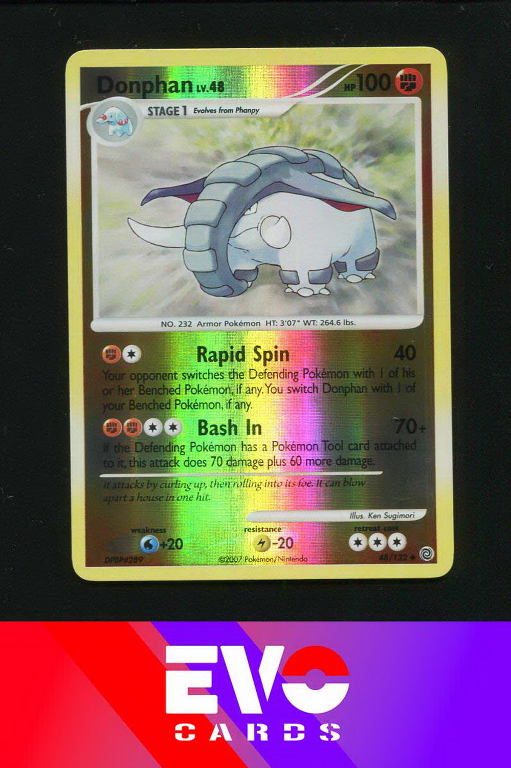 Donphan 48/132 - Secret Wonders - Reverse Holo - Near Mint