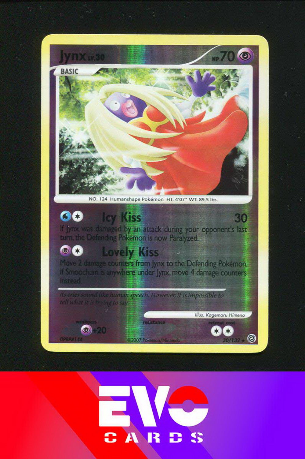 Jynx 30/132 - Secret Wonders - Reverse Holo - Excellent