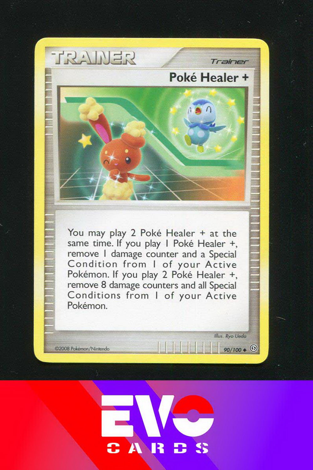 Poke Healer + 90/100 - Stormfront - Excellent