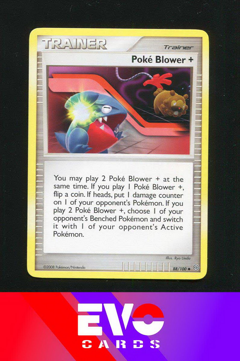 Poke Blower + 89/100 - Stormfront - Excellent