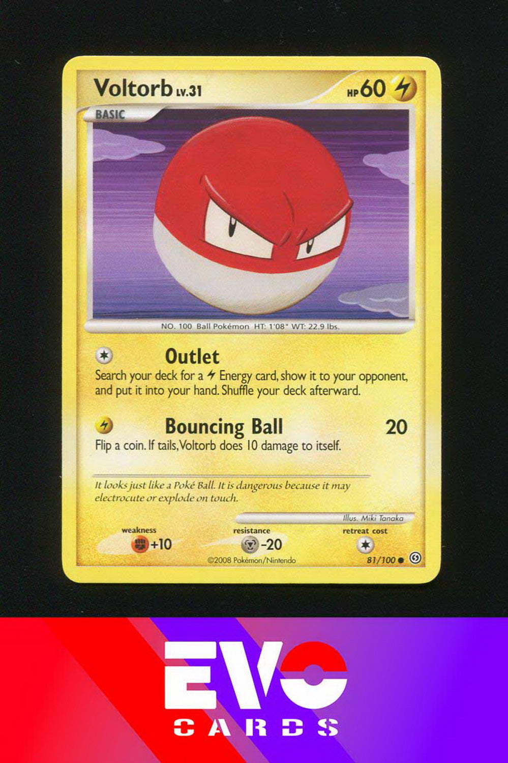 Voltorb 81/100 - Stormfront - Excellent
