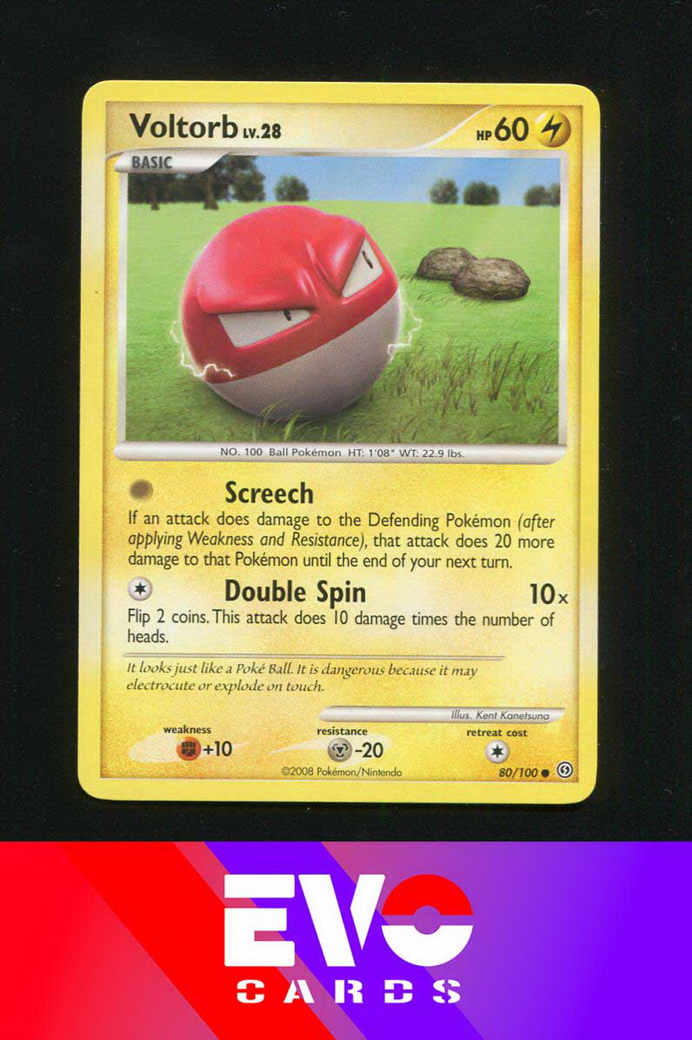 Voltorb 80/100 - Stormfront - Excellent