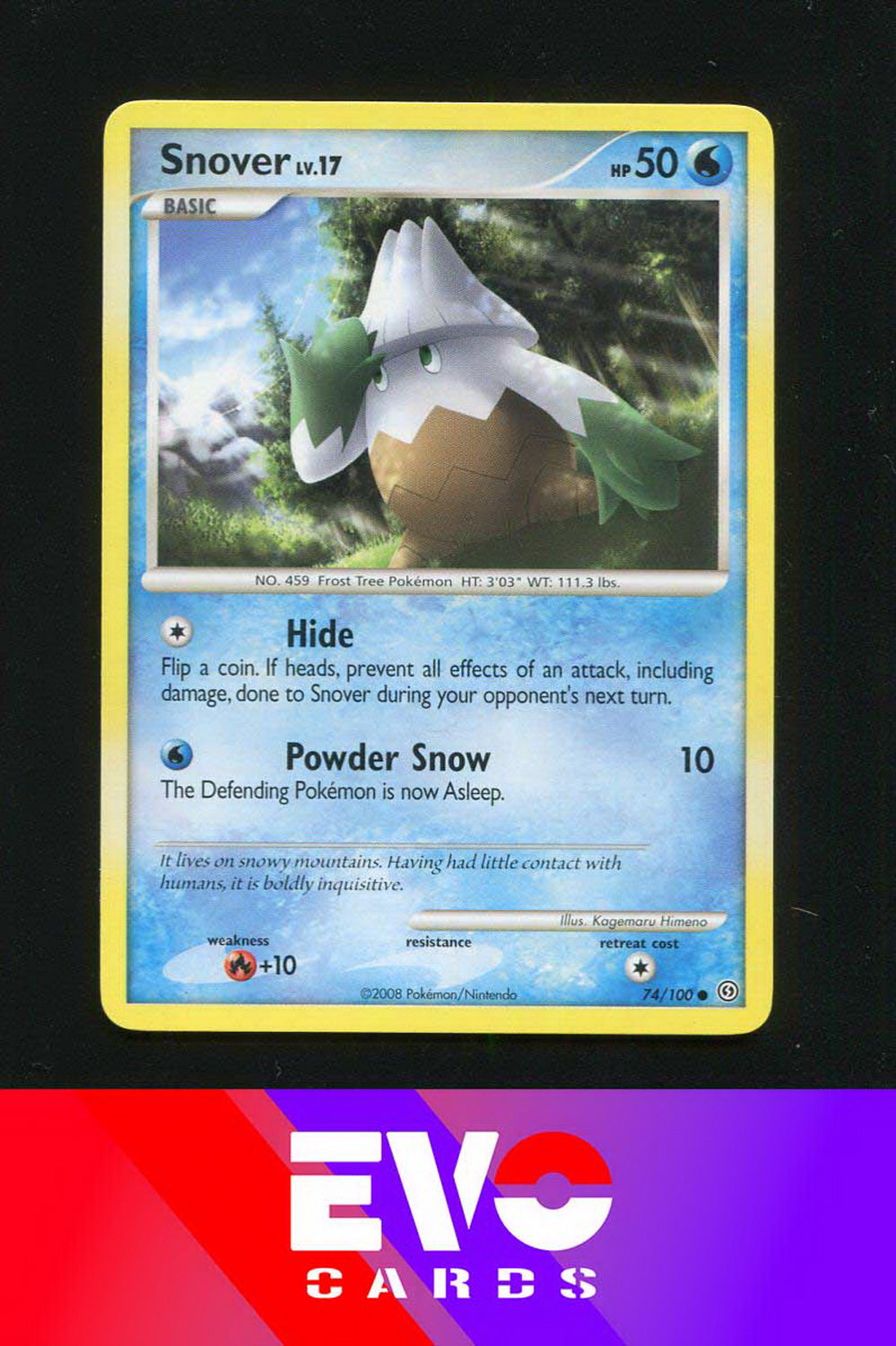 Snover 74/100 - Stormfront - Excellent