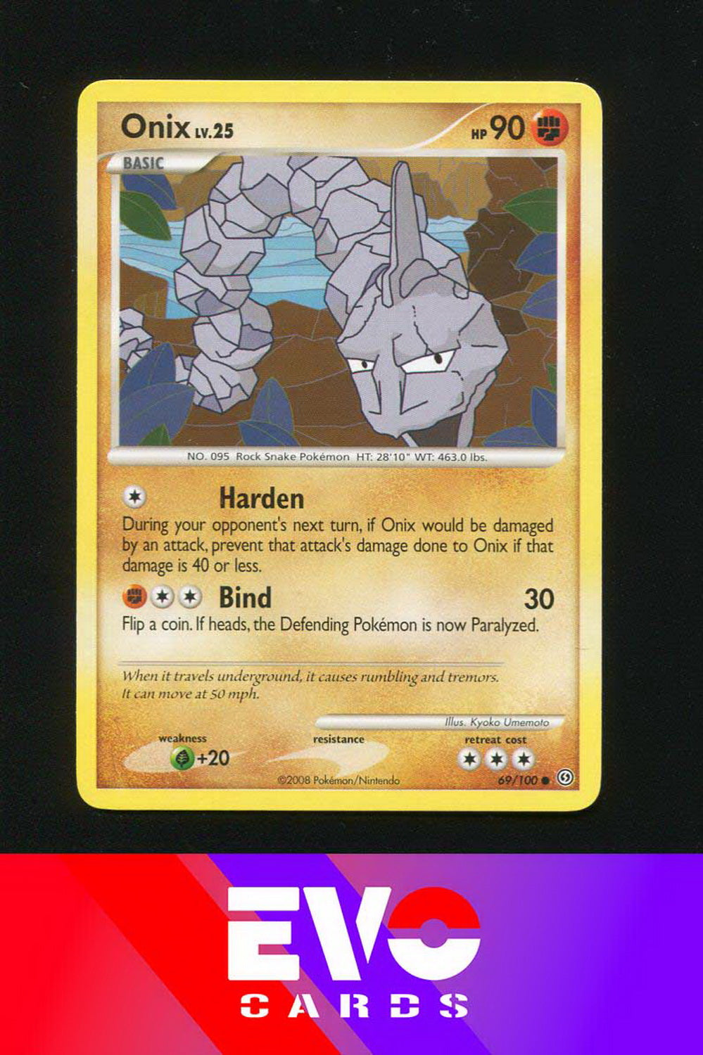 Onix 69/100 - Stormfront - Excellent Onix 69/100 - Stormfront - Excellent