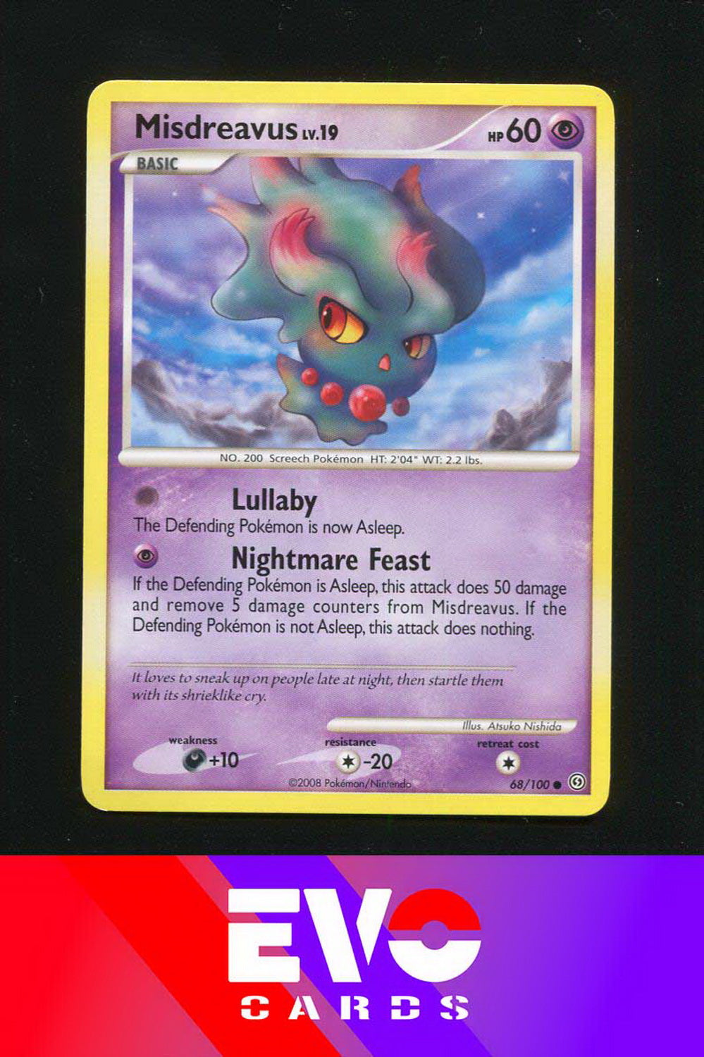 Misdreavus 68/100 - Stormfront - Excellent